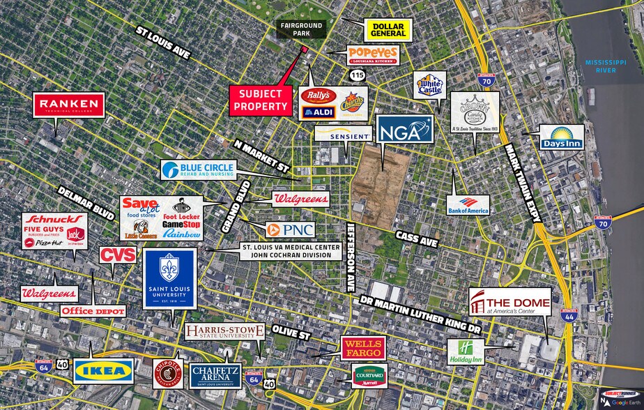 More Photos Of 3620-3630 N Spring Ave, Saint Louis Storefront For Lease