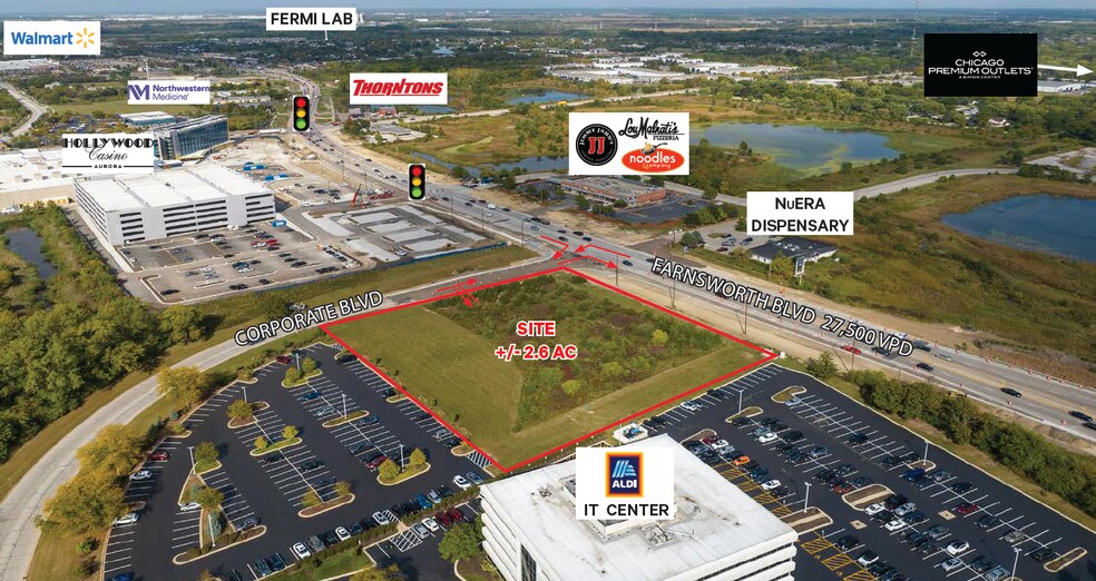 Primary Photo Of Corporate Blvd, Aurora Land For Lease