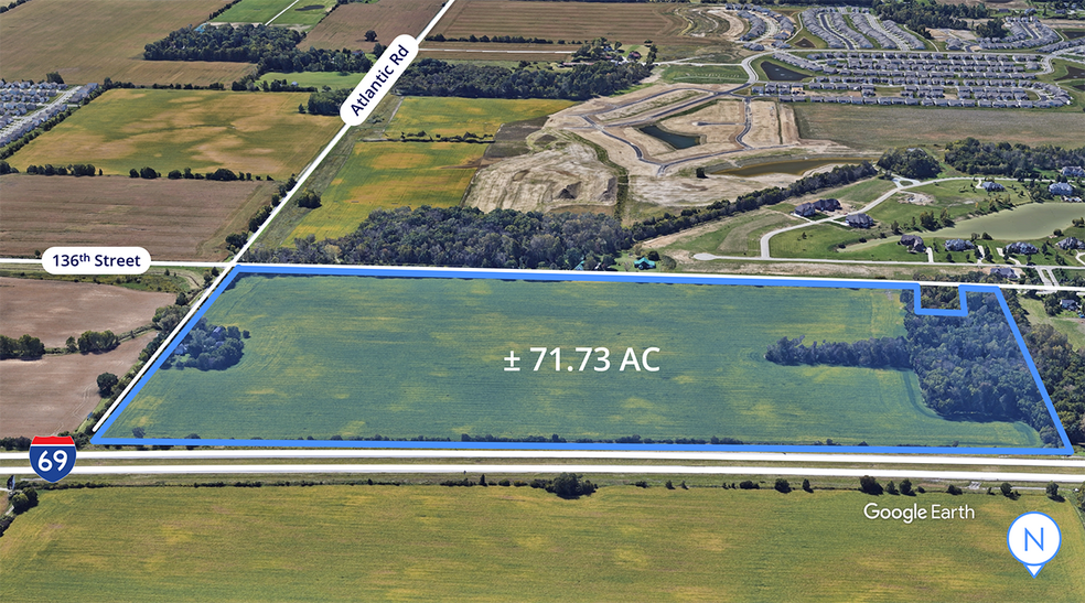 Primary Photo Of 16288 E 136th St, Fishers Land For Sale