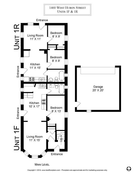 More Photos Of 1460 W Huron St, Chicago Apartments For Sale