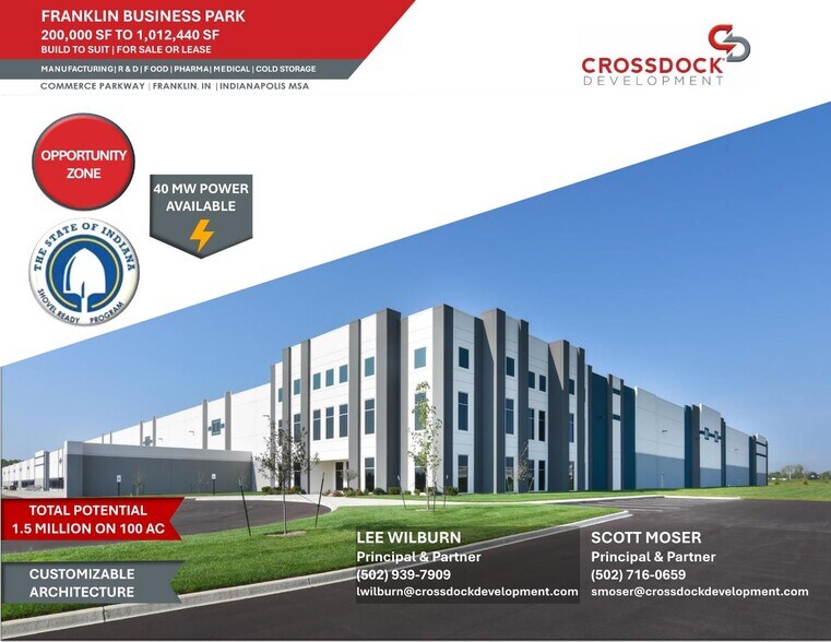 Primary Photo Of Commerce Parkway @ Arvin Drive, Franklin Unknown For Lease