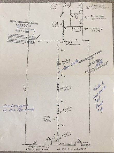 More Photos Of 1377-1385 E Colorado St, Glendale Storefront For Lease