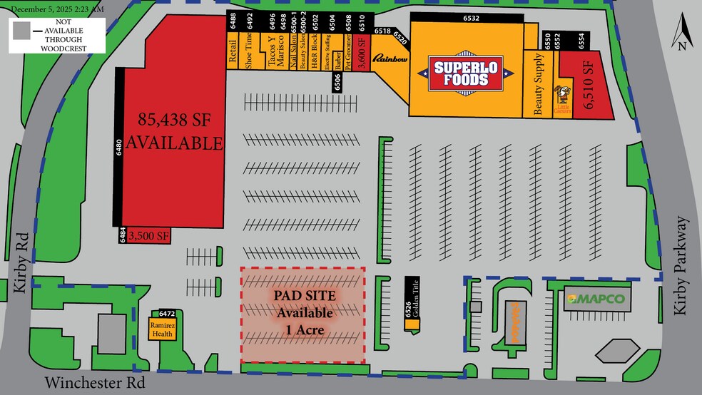 More Photos Of 6480-6532 Winchester Rd, Memphis Unknown For Lease