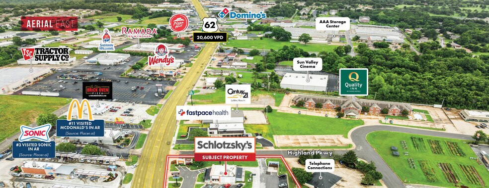 More Photos Of 1012 Highway 62 E, Mountain Home Fast Food For Sale