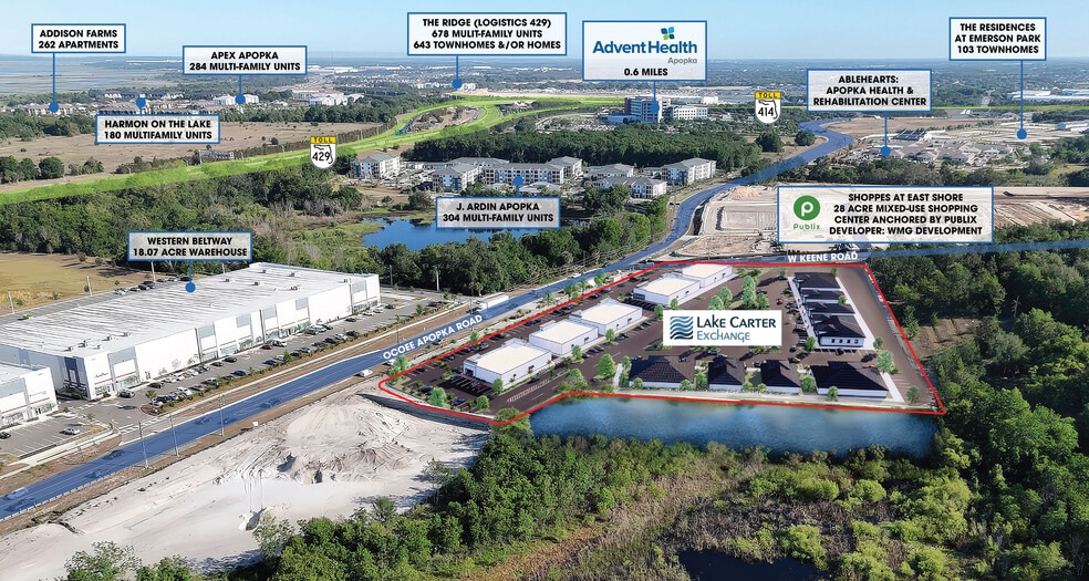 More Photos Of 1700 Keene Rd, Apopka Storefront Retail Office For Lease