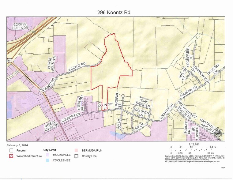 More Photos Of 296 Koontz, Mocksville Land For Sale