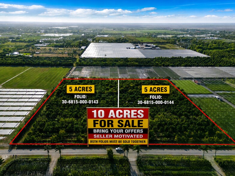 Primary Photo Of Estimated by sw 224st & 202 ave, Miami Land For Sale