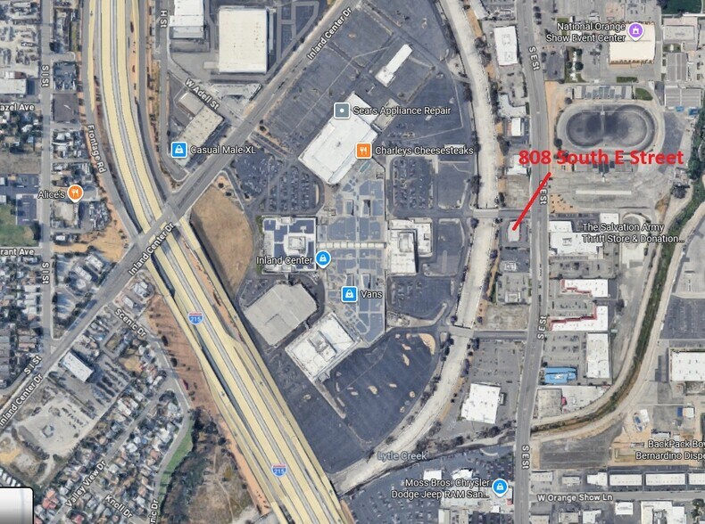 More Photos Of 808 S E St, San Bernardino Freestanding For Lease