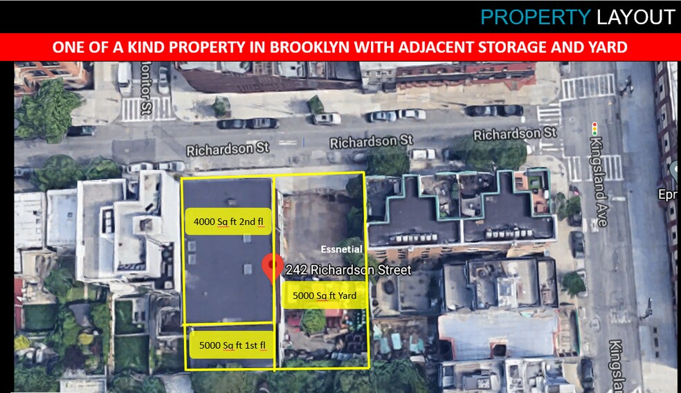 More Photos Of 242 Richardson St, Brooklyn Warehouse For Lease
