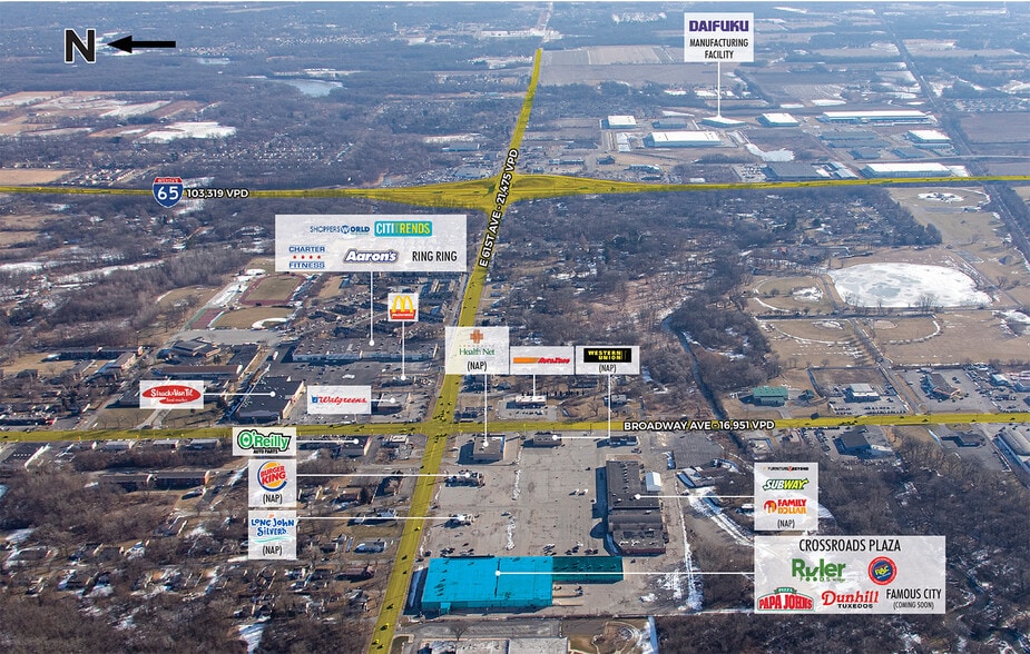More Photos Of 6100-6136 Broadway, Merrillville Supermarket For Sale