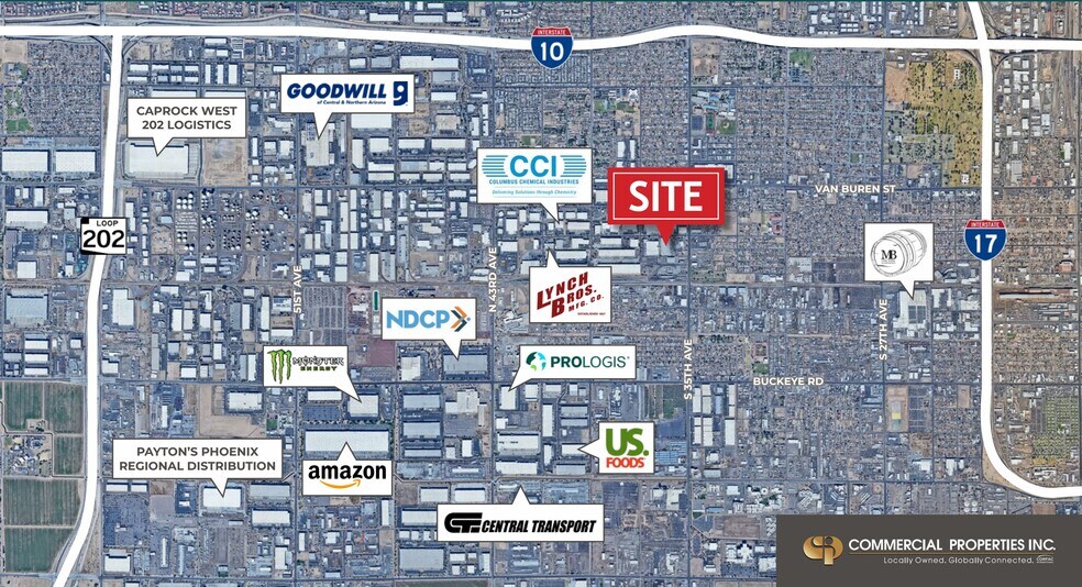More Photos Of 3555 W Washington St, Phoenix Warehouse For Lease