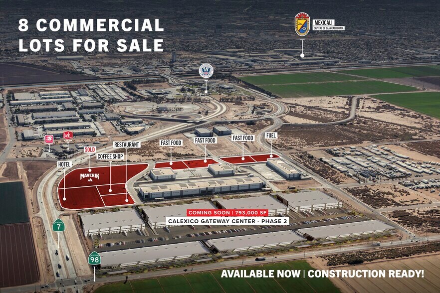 Primary Photo Of Calexico Gateway Ctr, Calexico Land For Sale