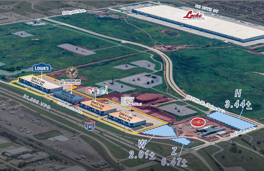 Primary Photo Of I-240 @ Eastern Ave, Oklahoma City Land For Sale