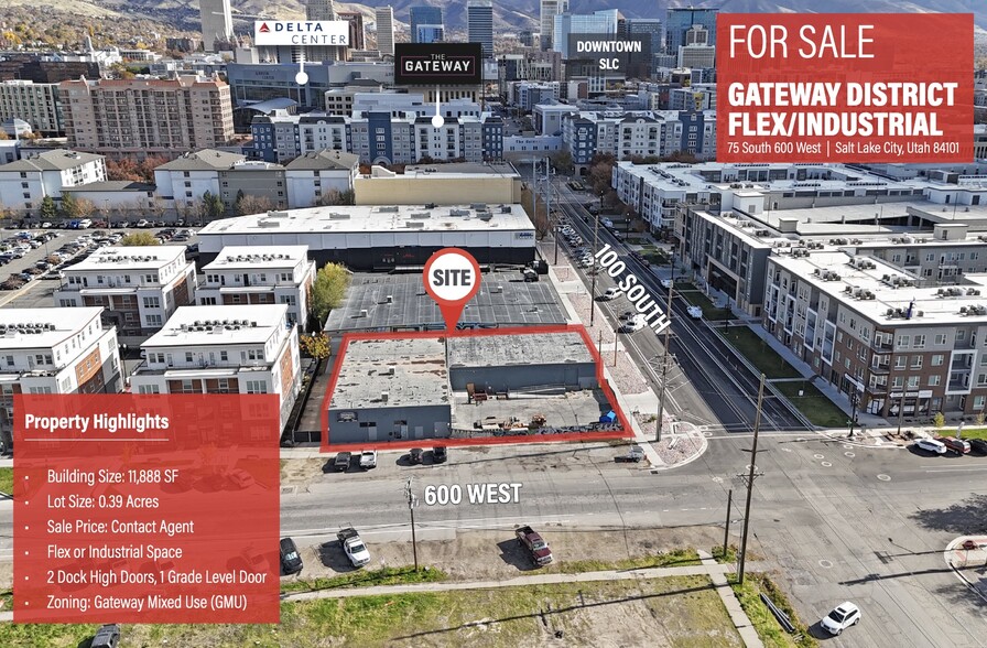 Primary Photo Of 75 S 600 W, Salt Lake City Warehouse For Sale