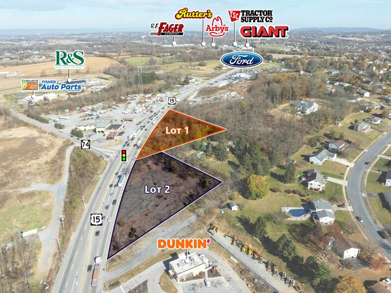 More Photos Of Route 15 @ Route 74, Dillsburg Land For Lease