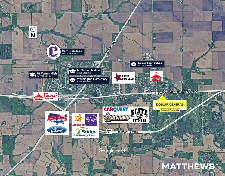 More Photos Of 315 E Highway 30, Lisbon General Retail For Sale