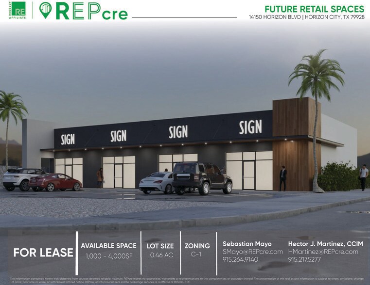 Primary Photo Of 14150 Horizon Blvd, El Paso General Retail For Lease