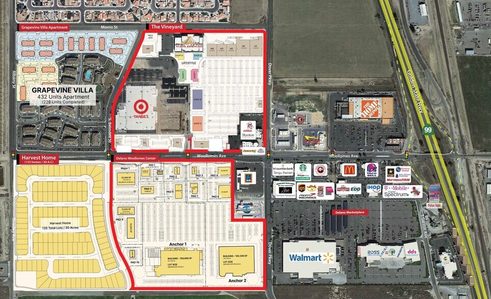 More Photos Of 401 Woollomes Ave, Delano Unknown For Lease