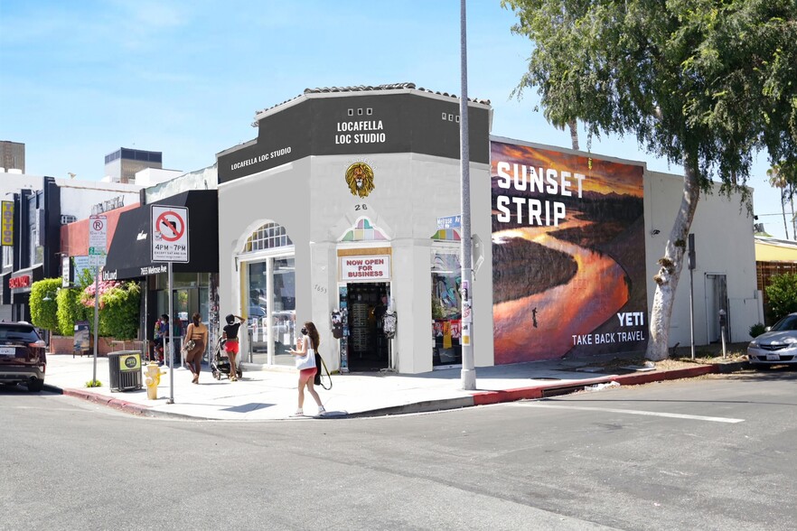 Primary Photo Of 7653-7655 Melrose Ave, Los Angeles Freestanding For Lease