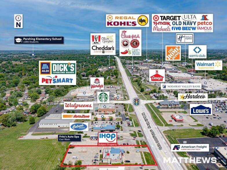 More Photos Of 3804 N Belt Hwy, Saint Joseph Restaurant For Sale