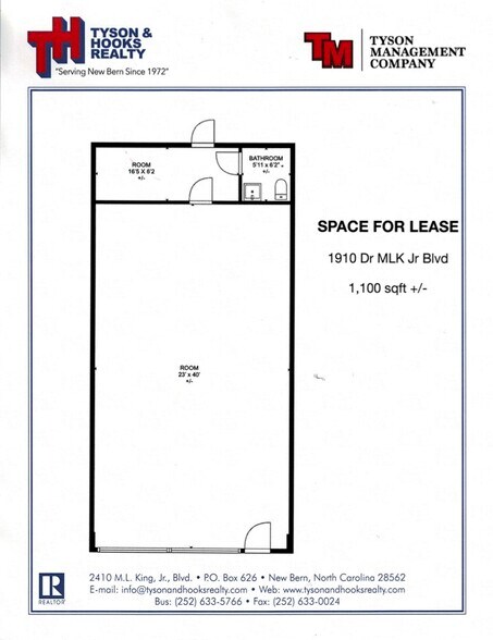 More Photos Of 1904-1918 Dr. Martin Luther King Jr. Blvd, New Bern General Retail For Lease