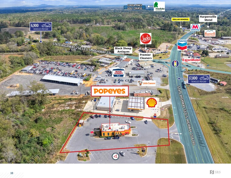 More Photos Of 5478 Highway 280, Harpersville Fast Food For Sale