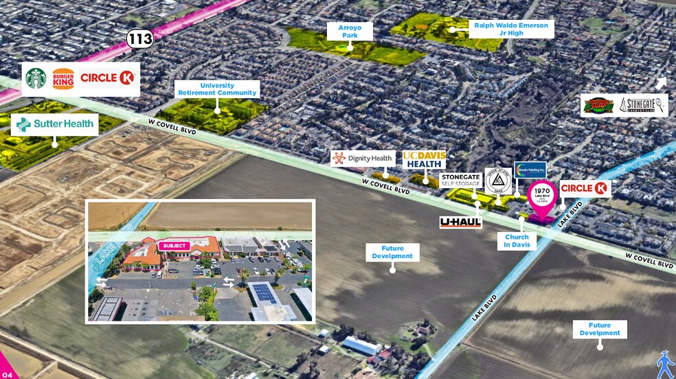 More Photos Of 1970 Lake Blvd, Davis Medical For Sale