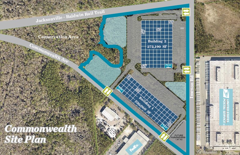 More Photos Of 7489 Commonwealth Ave, Jacksonville Distribution For Lease