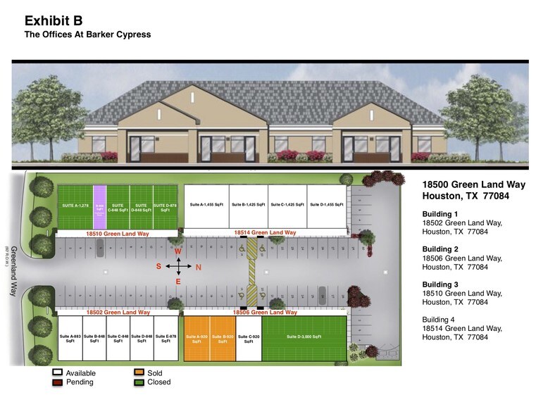 More Photos Of 18510 Green Land Way, Houston Medical For Lease