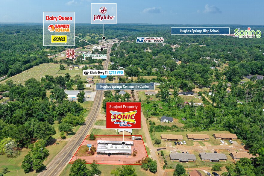 More Photos Of 1006 E First St, Hughes Springs Fast Food For Sale