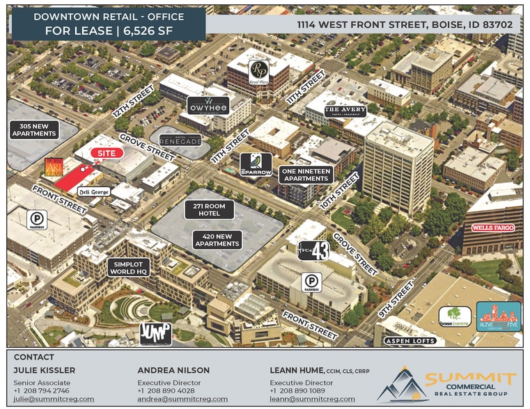 Primary Photo Of 1114 W Front St, Boise Freestanding For Lease