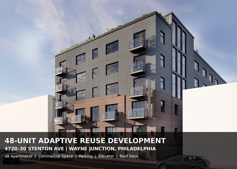 Primary Photo Of 4720-4730 Stenton Ave, Philadelphia Manufacturing For Sale