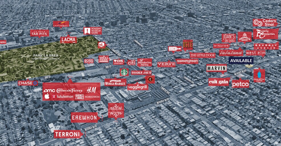 More Photos Of 8240 Beverly Blvd, Los Angeles Storefront Retail Office For Lease