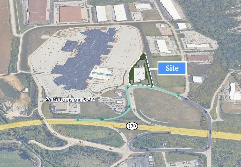 More Photos Of 1700 Saint Louis Mills Cir, Hazelwood Industrial For Lease