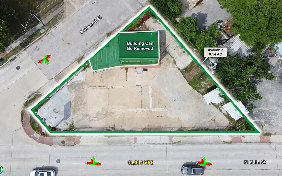 Primary Photo Of 4010 N Main St, Houston Land For Lease