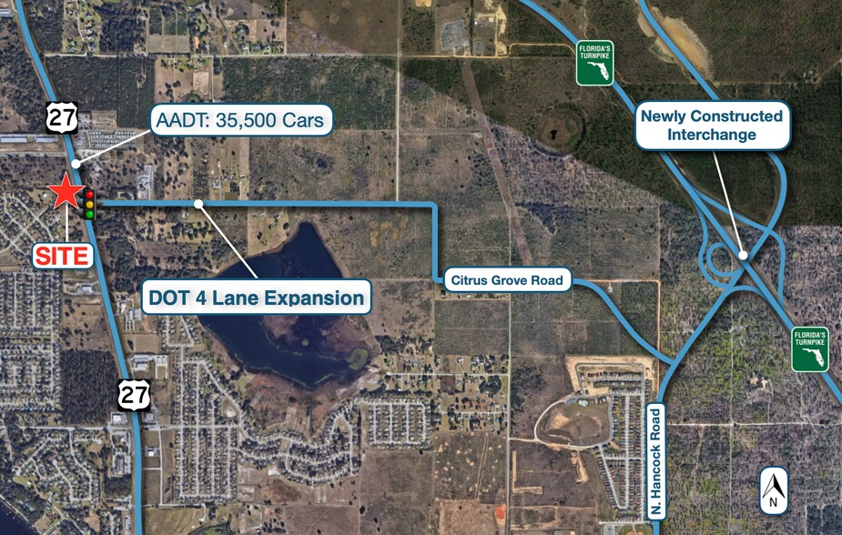 More Photos Of US Hwy 27, Minneola Land For Lease
