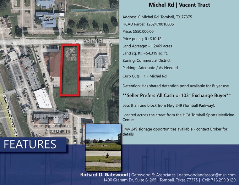 More Photos Of Johnson & Michels Rd, Tomball Land For Sale