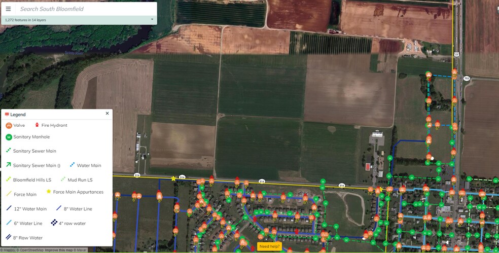 More Photos Of 14337 US Highway 23, South Bloomfield Land For Sale