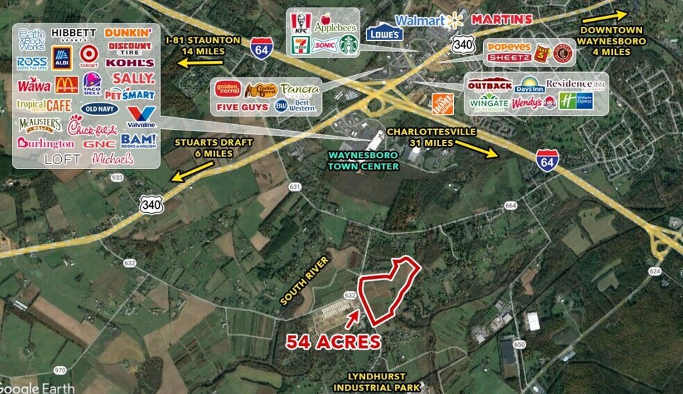 More Photos Of 2495 Lyndhurst Rd, Waynesboro Land For Sale