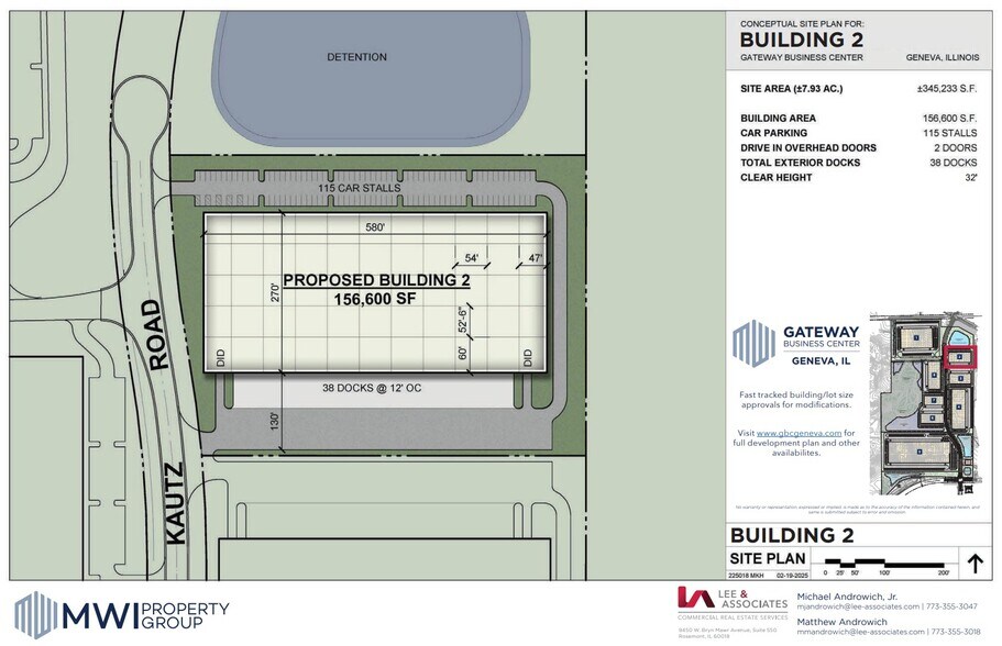 More Photos Of IL Route 38 @ Kautz Rd, Geneva Warehouse For Sale