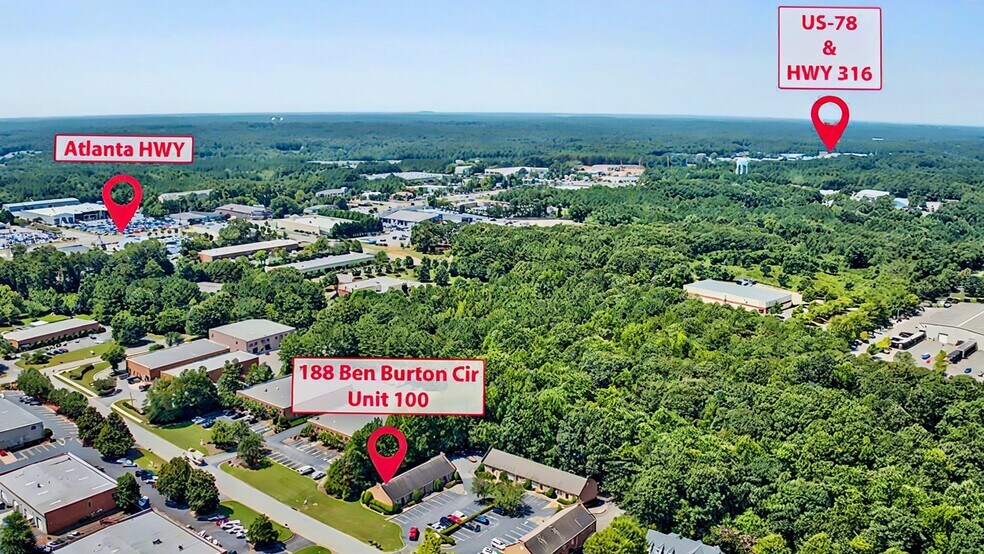 More Photos Of 188 Ben Burton Cir, Bogart Office For Sale