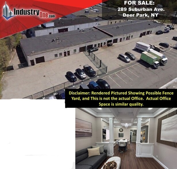Primary Photo Of 289 Suburban Ave, Deer Park Warehouse For Sale