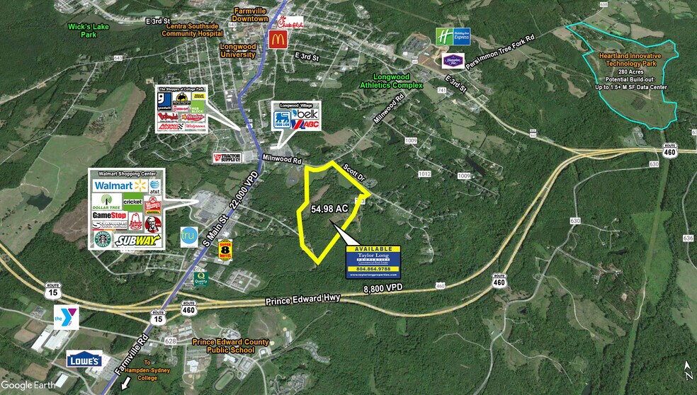 More Photos Of Milnwood Road & Scott Drive, Farmville Land For Sale