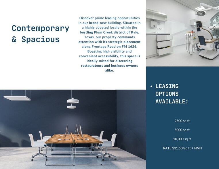 More Photos Of 4282 S FM 1626, Kyle Medical For Lease