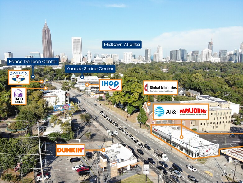 More Photos Of 468-474 Ponce De Leon Ave, Atlanta Storefront For Sale