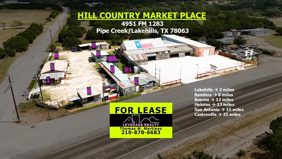 Primary Photo Of 4951 FM 1283, Pipe Creek Restaurant For Lease