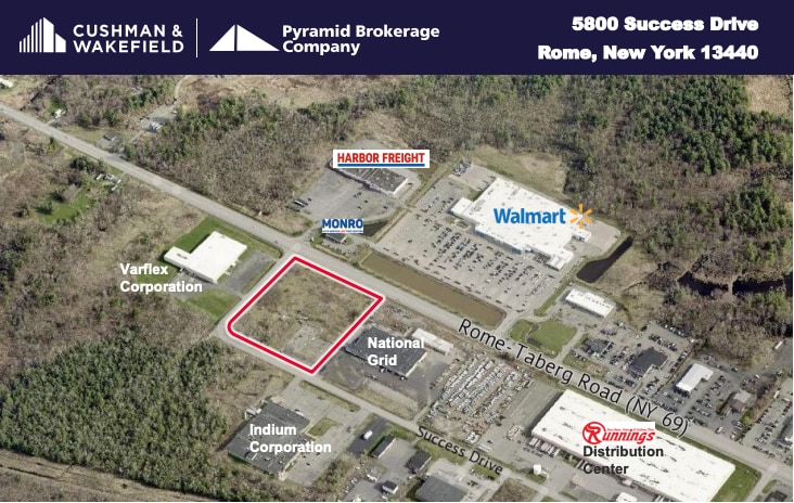 Primary Photo Of 5800 Success Dr, Rome Land For Sale