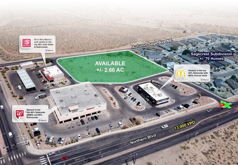 Primary Photo Of Unser Blvd NE, Rio Rancho Land For Lease
