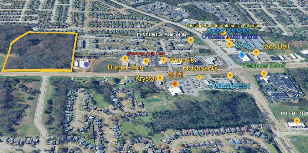 More Photos Of Highway 64 & Walker Rd, Cordova Land For Sale