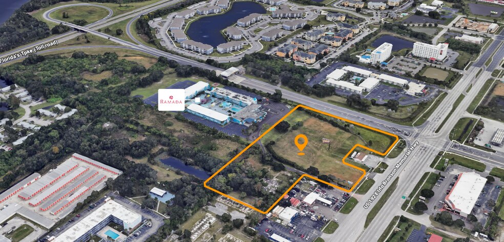 Primary Photo Of 2267 E Irlo Bronson Memorial Hwy, Kissimmee Land For Sale